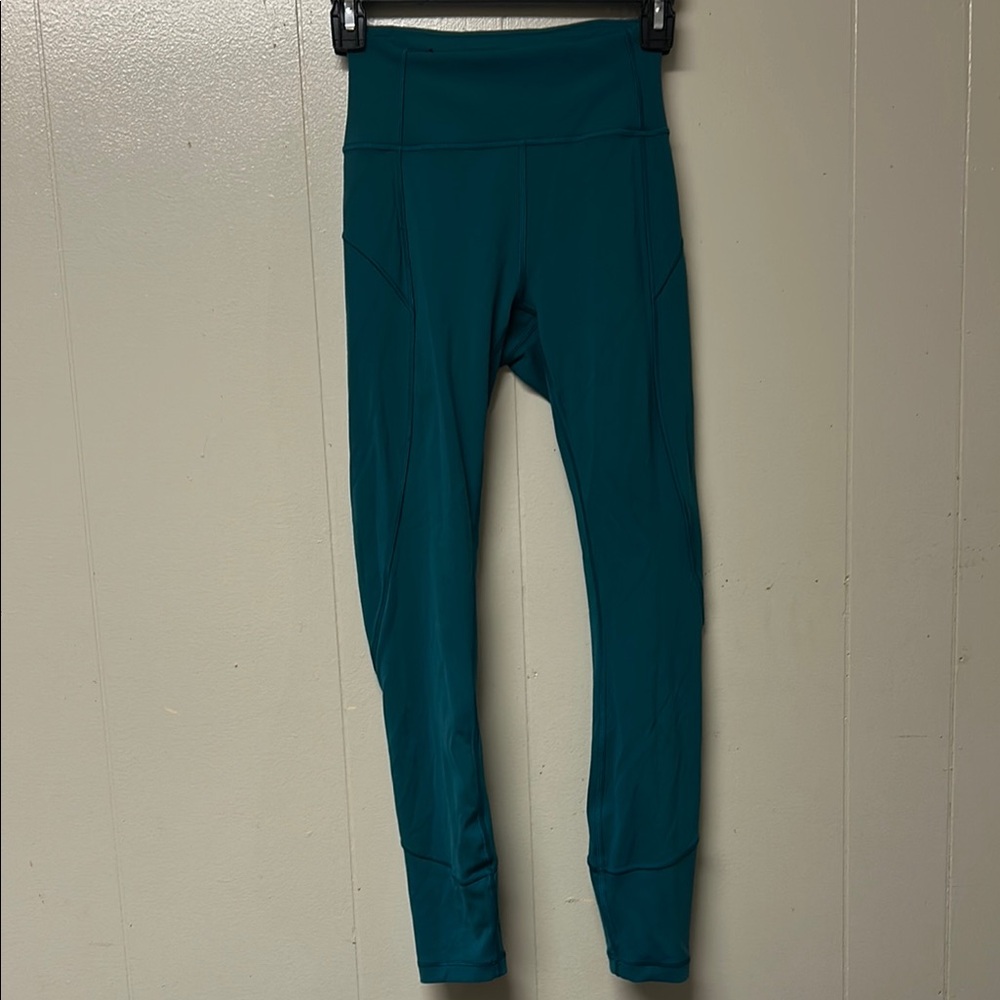 lululemon athletica Teal Leggings